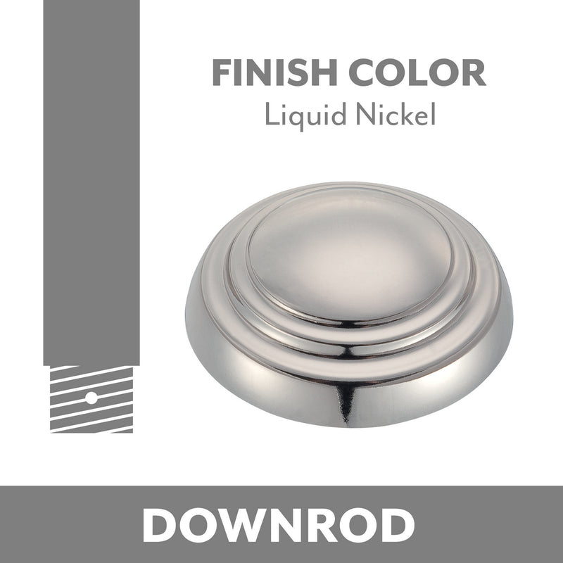 Minka Aire - DR572-LN - Ceiling Fan Downrod - Minka Aire - Liquid Nickel