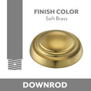 Minka Aire - DR572-SBR - Down Rod - Minka Aire - Soft Brass