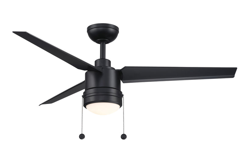 Fanimation - FPD7619BLW - 52"Ceiling Fan - PC/DC L - Black