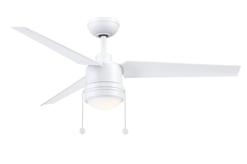 Fanimation - FPD7619MWW - 52"Ceiling Fan - PC/DC L - Matte White