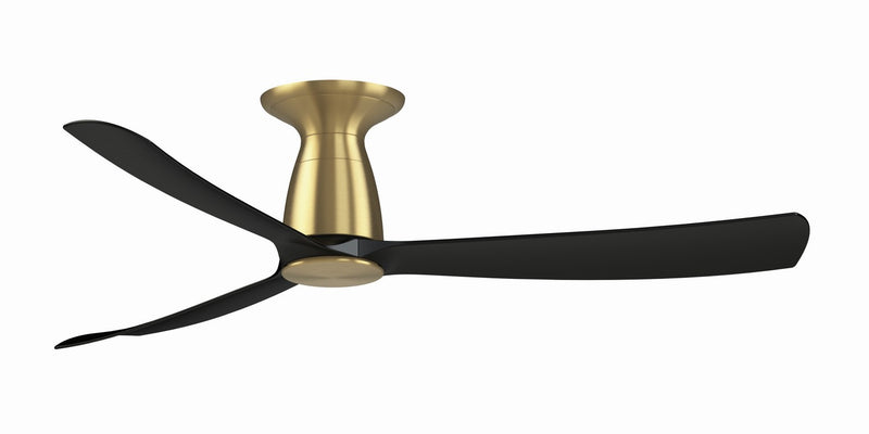 Fanimation - FPD8534BSBL - 52"Ceiling Fan - Kute 52 - Brushed satin Brass