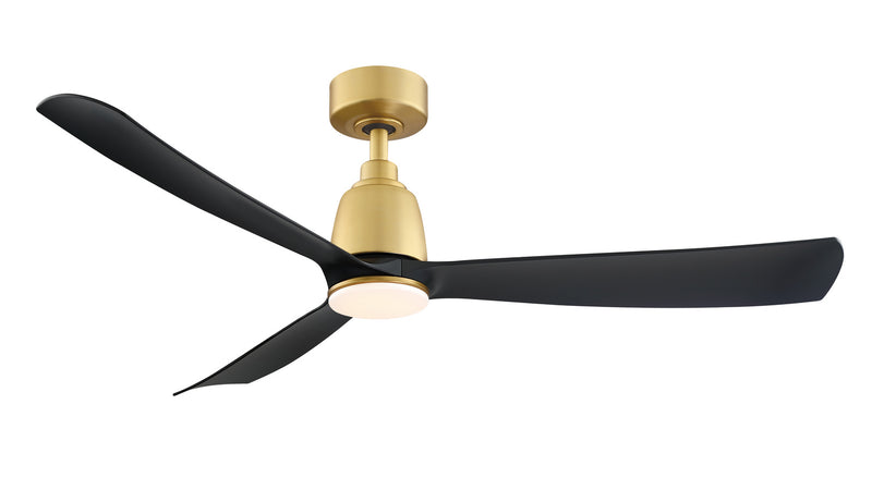 52"Ceiling Fan<br /><span style="color:#4AB0CE;">Entrega: 4-10 dias en USA</span><br /><span style="color:#4AB0CE;font-size:60%;">PREGUNTE POR ENTREGA EN PANAMA</span><br />Collection: Kute 52<br />Finish: Brushed satin Brass