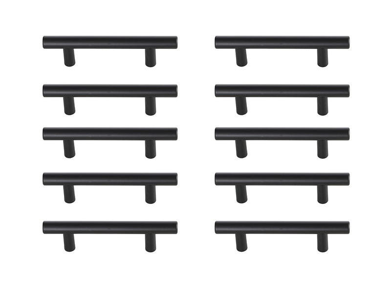 Elegant Lighting - PL400-3-MB-10PK - Bar Pull Multipack (set of 10) - Quinn - Matte Black
