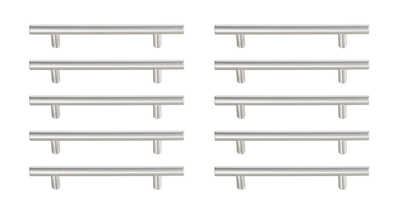 Elegant Lighting - PL400-5-NK-10PK - Bar Pull Multipack (set of 10) - Quinn - Brushed Nickel