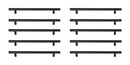 Elegant Lighting - PL400-7-MB-10PK - Bar Pull Multipack (set of 10) - Quinn - Matte Black