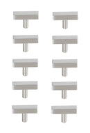 Elegant Lighting - PL402-1-NK-10PK - Bar Pull Multipack (set of 10) - Dior - Brushed Nickel