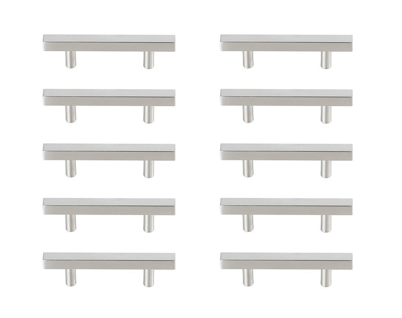 Elegant Lighting - PL402-3-NK-10PK - Bar Pull Multipack (set of 10) - Dior - Brushed Nickel