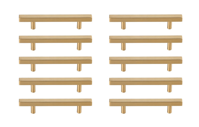Elegant Lighting - PL402-4-BR-10PK - Bar Pull Multipack (set of 10) - Dior - Brass