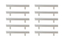 Elegant Lighting - PL402-4-NK-10PK - Bar Pull Multipack (set of 10) - Dior - Brushed Nickel