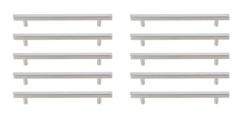 Elegant Lighting - PL402-7-NK-10PK - Bar Pull Multipack (set of 10) - Dior - Brushed Nickel