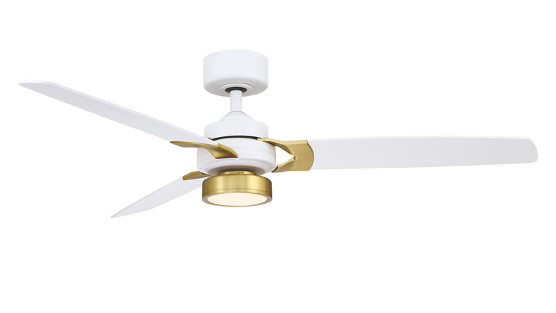 Fanimation - FP7634MWBS - 52"Ceiling Fan - Amped - Matte White