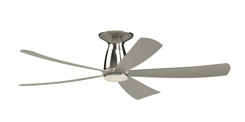 52"Ceiling Fan<br /><span style="color:#4AB0CE;">Entrega: 4-10 dias en USA</span><br /><span style="color:#4AB0CE;font-size:60%;">PREGUNTE POR ENTREGA EN PANAMA</span><br />Collection: Kute5 52<br />Finish: Brushed Nickel
