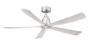 52"Ceiling Fan<br /><span style="color:#4AB0CE;">Entrega: 4-10 dias en USA</span><br /><span style="color:#4AB0CE;font-size:60%;">PREGUNTE POR ENTREGA EN PANAMA</span><br />Collection: Kute5 52<br />Finish: Brushed Nickel