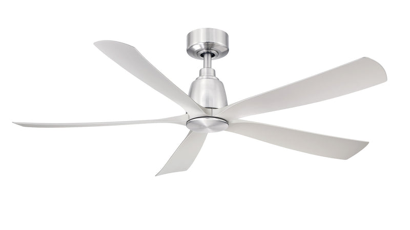 Fanimation - FPD5534BN - 52"Ceiling Fan - Kute5 52 - Brushed Nickel