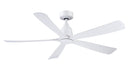 52"Ceiling Fan<br /><span style="color:#4AB0CE;">Entrega: 4-10 dias en USA</span><br /><span style="color:#4AB0CE;font-size:60%;">PREGUNTE POR ENTREGA EN PANAMA</span><br />Collection: Kute5 52<br />Finish: Matte White