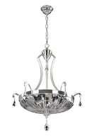 Six Light Pendant<br /><span style="color:#4AB0CE;">Entrega: 4-10 dias en USA</span><br /><span style="color:#4AB0CE;font-size:60%;">PREGUNTE POR ENTREGA EN PANAMA</span><br />Collection: Orecchini<br />Finish: Two Tone Silver