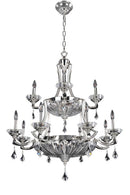 Allegri - 028556-017-FR001 - 12 Light Chandelier - Orecchini - Two Tone Silver