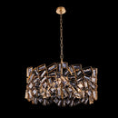 Allegri - 038155-044-FR001 - Six Light Pendant - Inclanta - Winter Brass