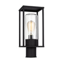 One Light Outdoor Post Lantern<br /><span style="color:#4AB0CE;">Entrega: 4-10 dias en USA</span><br /><span style="color:#4AB0CE;font-size:60%;">PREGUNTE POR ENTREGA EN PANAMA</span><br />Collection: Vado<br />Finish: Black