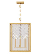 Four Light Pendant<br /><span style="color:#4AB0CE;">Entrega: 4-10 dias en USA</span><br /><span style="color:#4AB0CE;font-size:60%;">PREGUNTE POR ENTREGA EN PANAMA</span><br />Collection: Erro<br />Finish: Burnished Brass