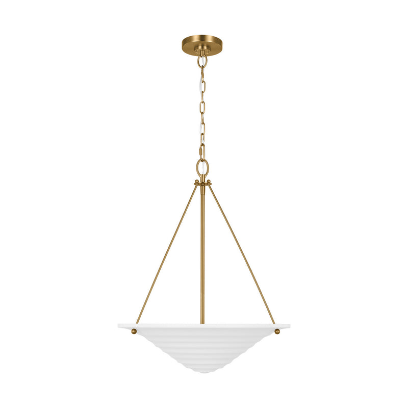 Three Light Pendant<br /><span style="color:#4AB0CE;">Entrega: 4-10 dias en USA</span><br /><span style="color:#4AB0CE;font-size:60%;">PREGUNTE POR ENTREGA EN PANAMA</span><br />Collection: Dosinia<br />Finish: Textured White