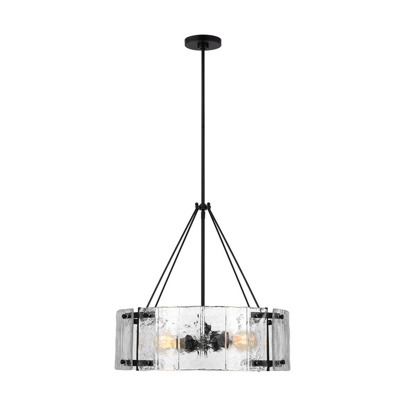 Four Light Chandelier<br /><span style="color:#4AB0CE;">Entrega: 4-10 dias en USA</span><br /><span style="color:#4AB0CE;font-size:60%;">PREGUNTE POR ENTREGA EN PANAMA</span><br />Collection: Calvert<br />Finish: Aged Iron