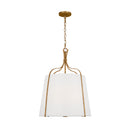 Three Light Pendant<br /><span style="color:#4AB0CE;">Entrega: 4-10 dias en USA</span><br /><span style="color:#4AB0CE;font-size:60%;">PREGUNTE POR ENTREGA EN PANAMA</span><br />Collection: Leander<br />Finish: Antique Gild