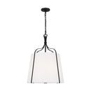 Three Light Pendant<br /><span style="color:#4AB0CE;">Entrega: 4-10 dias en USA</span><br /><span style="color:#4AB0CE;font-size:60%;">PREGUNTE POR ENTREGA EN PANAMA</span><br />Collection: Leander<br />Finish: Smith Steel