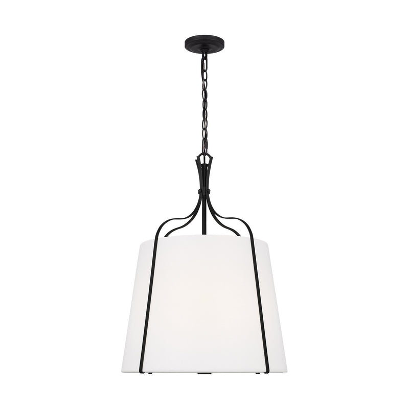 Three Light Pendant<br /><span style="color:#4AB0CE;">Entrega: 4-10 dias en USA</span><br /><span style="color:#4AB0CE;font-size:60%;">PREGUNTE POR ENTREGA EN PANAMA</span><br />Collection: Leander<br />Finish: Smith Steel