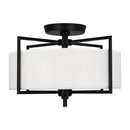 Two Light Semi-Flush Mount<br /><span style="color:#4AB0CE;">Entrega: 4-10 dias en USA</span><br /><span style="color:#4AB0CE;font-size:60%;">PREGUNTE POR ENTREGA EN PANAMA</span><br />Collection: Perno<br />Finish: Aged Iron