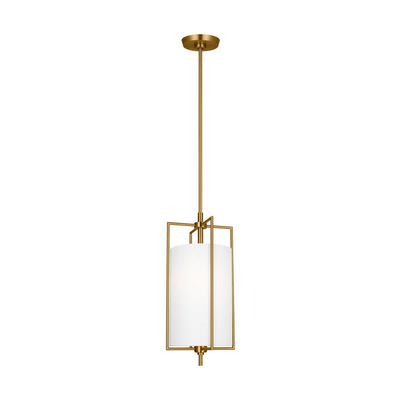 One Light Pendant<br /><span style="color:#4AB0CE;">Entrega: 4-10 dias en USA</span><br /><span style="color:#4AB0CE;font-size:60%;">PREGUNTE POR ENTREGA EN PANAMA</span><br />Collection: Perno<br />Finish: Burnished Brass