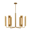 LED Chandelier<br /><span style="color:#4AB0CE;">Entrega: 4-10 dias en USA</span><br /><span style="color:#4AB0CE;font-size:60%;">PREGUNTE POR ENTREGA EN PANAMA</span><br />Collection: Carson<br />Finish: Burnished Brass