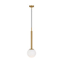 One Light Pendant<br /><span style="color:#4AB0CE;">Entrega: 4-10 dias en USA</span><br /><span style="color:#4AB0CE;font-size:60%;">PREGUNTE POR ENTREGA EN PANAMA</span><br />Collection: Nodes<br />Finish: Burnished Brass