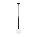 One Light Pendant<br /><span style="color:#4AB0CE;">Entrega: 16-17 semanas en USA</span><br /><span style="color:#4AB0CE;font-size:60%;">PREGUNTE POR ENTREGA EN PANAMA</span><br />Collection: Nodes<br />Finish: Midnight Black