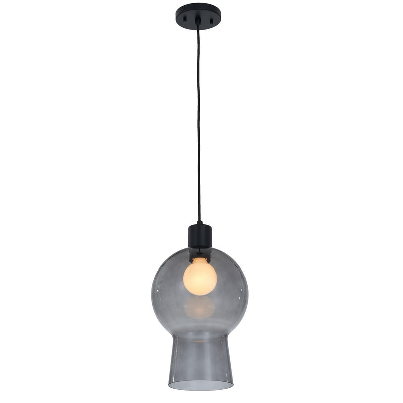 Kalco - 517911MB - One Light Mini Pendant - Cores - Matte Black