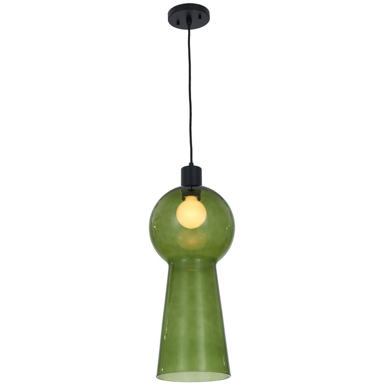 Kalco - 517913MB - One Light Mini Pendant - Cores - Matte Black