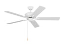 Generation Lighting - 5LD52RZW - 52" Ceiling Fan - Linden - Matte White