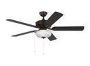 Generation Lighting - 5LDO52BZD - 52" Ceiling Fan - Linden - Bronze