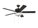Generation Lighting - 5LDO52BZD - 52" Ceiling Fan - Linden - Bronze