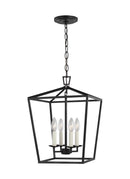 Four Light Lantern<br /><span style="color:#4AB0CE;">Entrega: 4-10 dias en USA</span><br /><span style="color:#4AB0CE;font-size:60%;">PREGUNTE POR ENTREGA EN PANAMA</span><br />Collection: Dianna<br />Finish: Midnight Black