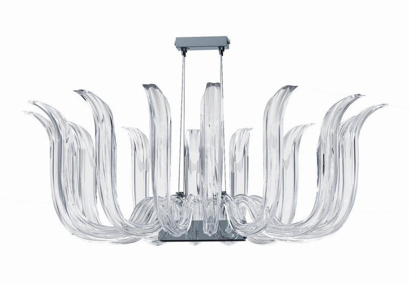 Metropolitan - N9314 - 14 Light Chandelier - Cisne - Polished Nickel