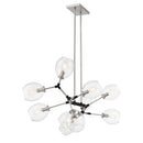 Ten Light Chandelier<br /><span style="color:#4AB0CE;">Entrega: 4-10 dias en USA</span><br /><span style="color:#4AB0CE;font-size:60%;">PREGUNTE POR ENTREGA EN PANAMA</span><br />Collection: Nexpo<br />Finish: Coal Black