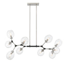 Ten Light Chandelier<br /><span style="color:#4AB0CE;">Entrega: 4-10 dias en USA</span><br /><span style="color:#4AB0CE;font-size:60%;">PREGUNTE POR ENTREGA EN PANAMA</span><br />Collection: Nexpo<br />Finish: Coal Black