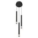 George Kovacs - P5400-691-L - LED Pendant - Wand - Brushed Nickel and Coal Highlights