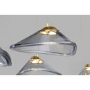 LED Pendant<br /><span style="color:#4AB0CE;">Entrega: 4-10 dias en USA</span><br /><span style="color:#4AB0CE;font-size:60%;">PREGUNTE POR ENTREGA EN PANAMA</span><br />Collection: Sneer<br />Finish: Coal And Sun Gold
