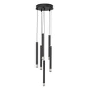 LED Pendant<br /><span style="color:#4AB0CE;">Entrega: 4-10 dias en USA</span><br /><span style="color:#4AB0CE;font-size:60%;">PREGUNTE POR ENTREGA EN PANAMA</span><br />Collection: Wand<br />Finish: Brushed Nickel and Coal Highlights