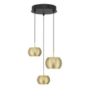 LED Mini Pendant<br /><span style="color:#4AB0CE;">Entrega: 4-10 dias en USA</span><br /><span style="color:#4AB0CE;font-size:60%;">PREGUNTE POR ENTREGA EN PANAMA</span><br />Collection: Halo<br />Finish: Coal And Brushed Gold