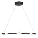 LED Pendant<br /><span style="color:#4AB0CE;">Entrega: 4-10 dias en USA</span><br /><span style="color:#4AB0CE;font-size:60%;">PREGUNTE POR ENTREGA EN PANAMA</span><br />Collection: Convolution<br />Finish: Coal Black