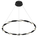 LED Pendant<br /><span style="color:#4AB0CE;">Entrega: 4-10 dias en USA</span><br /><span style="color:#4AB0CE;font-size:60%;">PREGUNTE POR ENTREGA EN PANAMA</span><br />Collection: Convolution<br />Finish: Coal Black