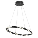 LED Pendant<br /><span style="color:#4AB0CE;">Entrega: 4-10 dias en USA</span><br /><span style="color:#4AB0CE;font-size:60%;">PREGUNTE POR ENTREGA EN PANAMA</span><br />Collection: Convolution<br />Finish: Coal Black